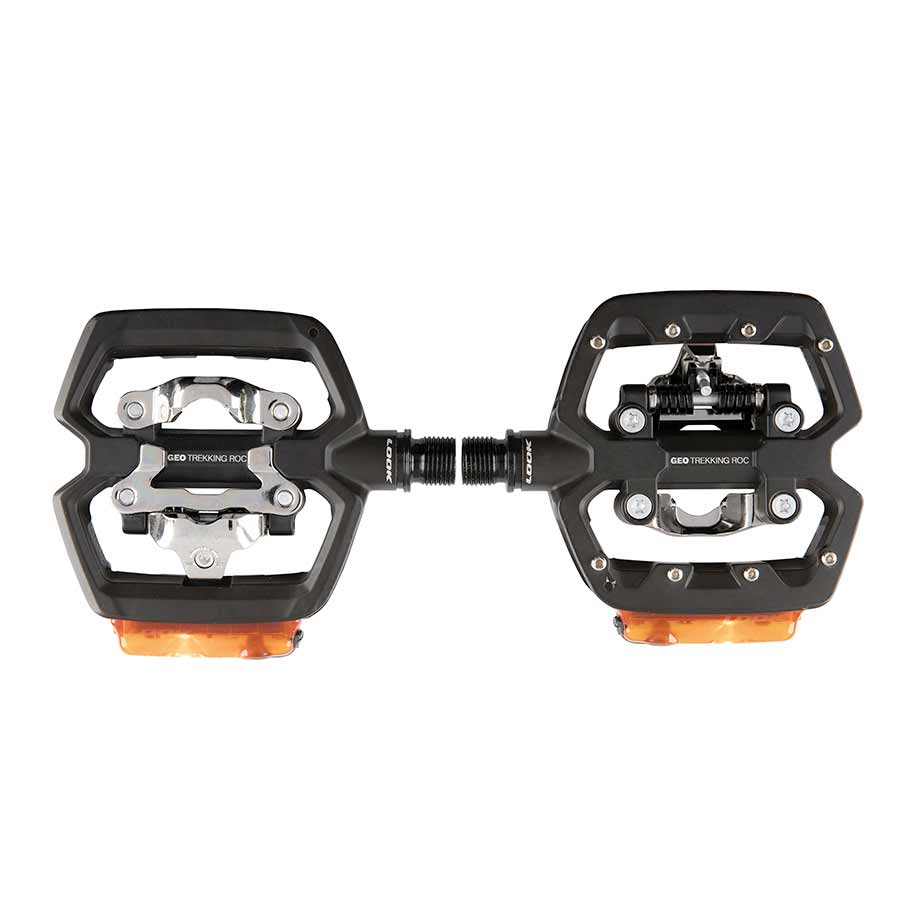 450985-01::0::450985-01::Look, GEO TREKKING ROC VISION, Pédales, Corps: Alliage, Axe: Cr-Mo, 9/16'', Noir, Paire