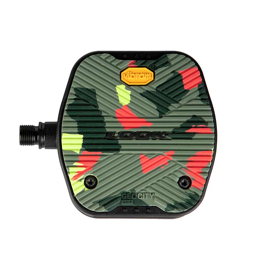 451034-04::0::451034-04::Look, GEO City Grip, Pédales plateformes, Corps: Composite, 9/16'', Camouflage, Paire