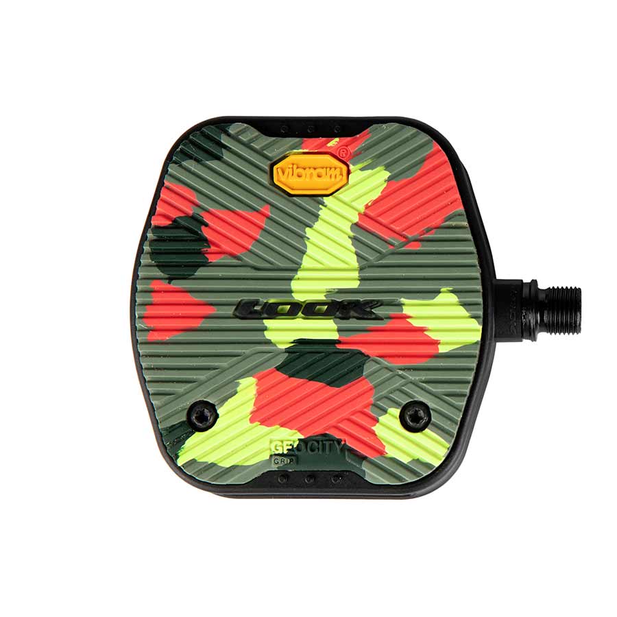 451034-04::1::451034-04::Look, GEO City Grip, Pédales plateformes, Corps: Composite, 9/16'', Camouflage, Paire