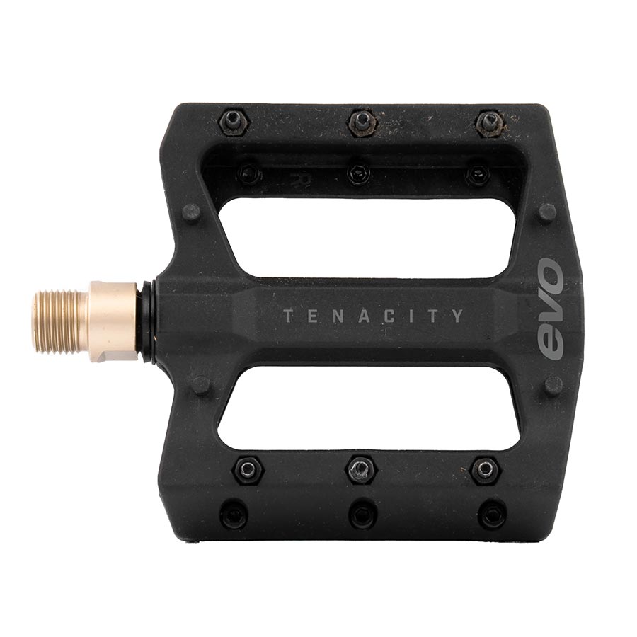 451139-01::2::451139-01::EVO, Tenacity Jr., Pédales plateformes, Corps: Nylon, Axe: Cr-Mo, 9/16'', Noir, Paire