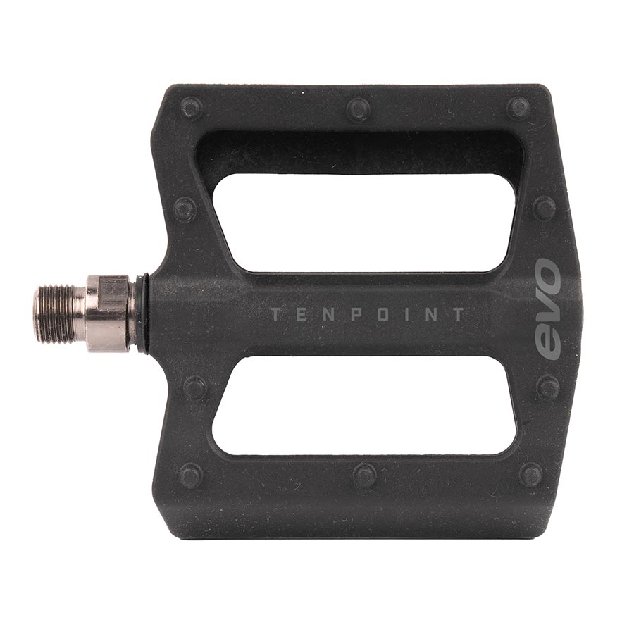 451140-01::1::451140-01::EVO, Tenpoint, Pédales plateformes, Corps: Nylon, Axe: Cr-Mo, 9/16'', Noir, Paire