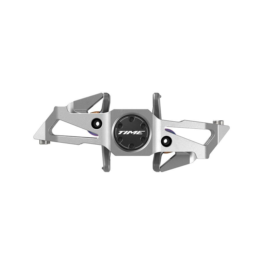 451167-03::1::451167-03::TIME, Speciale 10 Small B1, Pédales, Corps: Aluminium, Axe: Acier, 9/16'', Aluminium brut, Paire