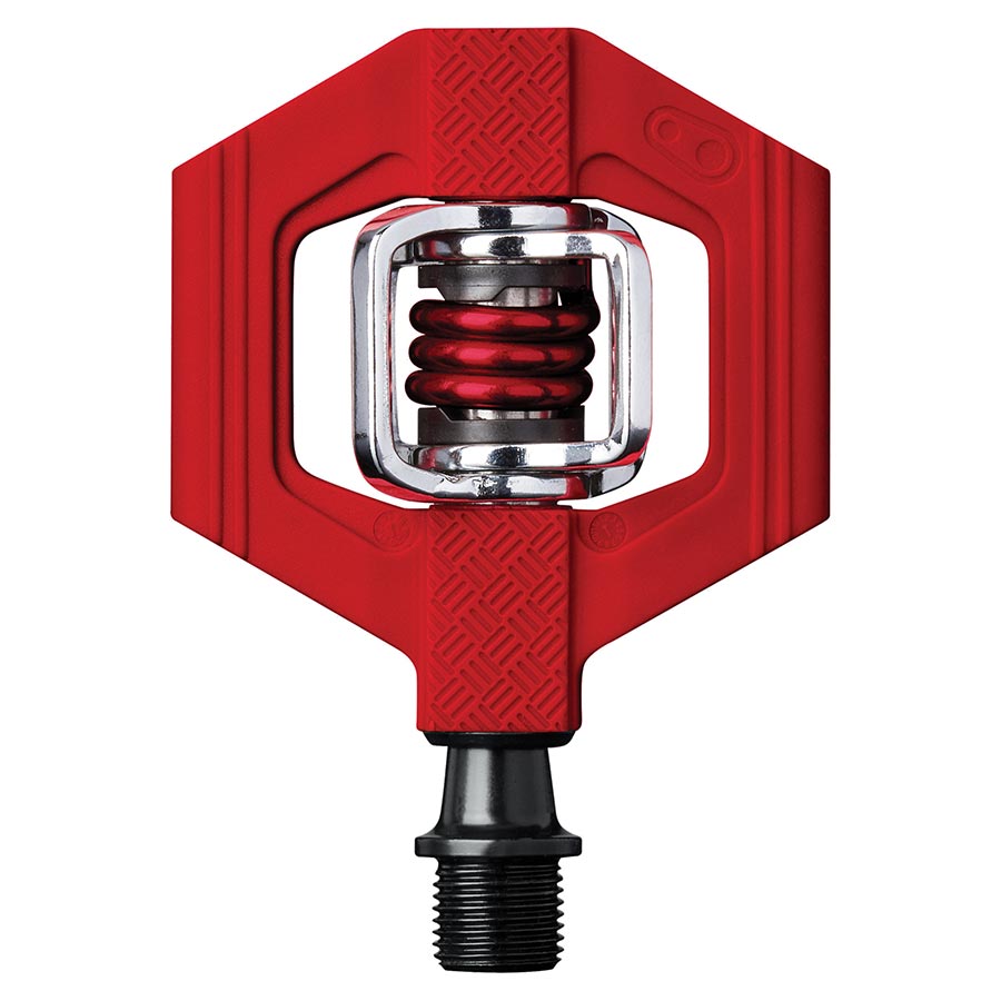 451270-04::0::451270-04::crankbrothers, CANDY 1, Pédales, Corps: Composite, Axe: Cr-Mo, 9/16'', Rouge, Paire