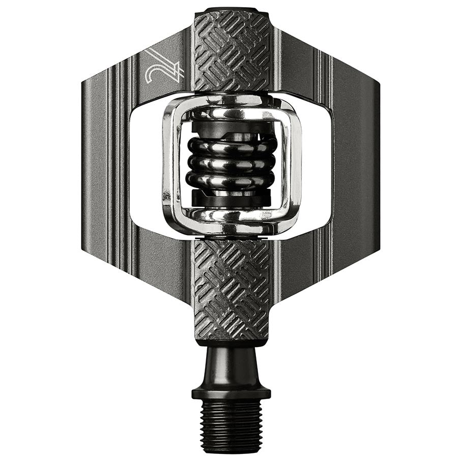 451279-01::0::451279-01::crankbrothers, CANDY 2, Pédales, Corps: Aluminium, Axe: Cr-Mo, 9/16'', Anthracite, Paire