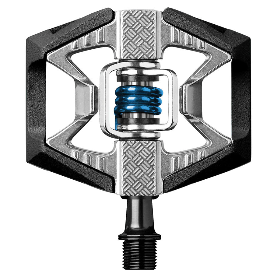 451283-01::1::451283-01::crankbrothers, DOUBLESHOT 2, Pédales, Corps: Aluminium, Axe: Cr-Mo, 9/16'', Noir, Paire