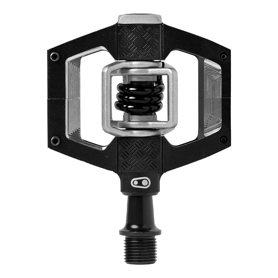 451297-01::0::451297-01::crankbrothers, MALLET TRAIL, Pédales, Corps: Aluminium, Axe: Cr-Mo, 9/16'', Noir / Ressort Noir, Paire