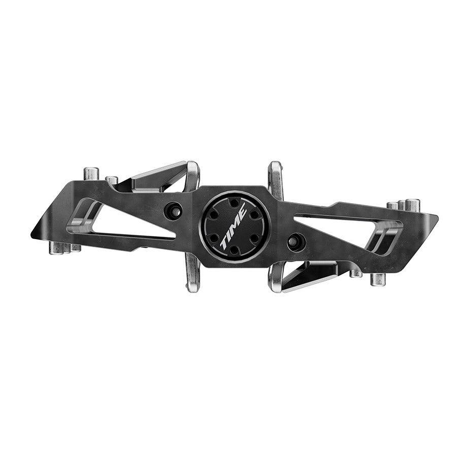 451302-01::1::451302-01::TIME, Xysto A1, Pédales, Corps: Aluminium, Axe: Acier, 9/16'', Gris, Paire