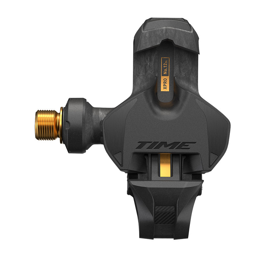 451307-01::0::451307-01::TIME, XPRO 12SL C1 51mm, Pédales, Corps: Carbone, Axe: Titane, 9/16'', Carbone or, Paire