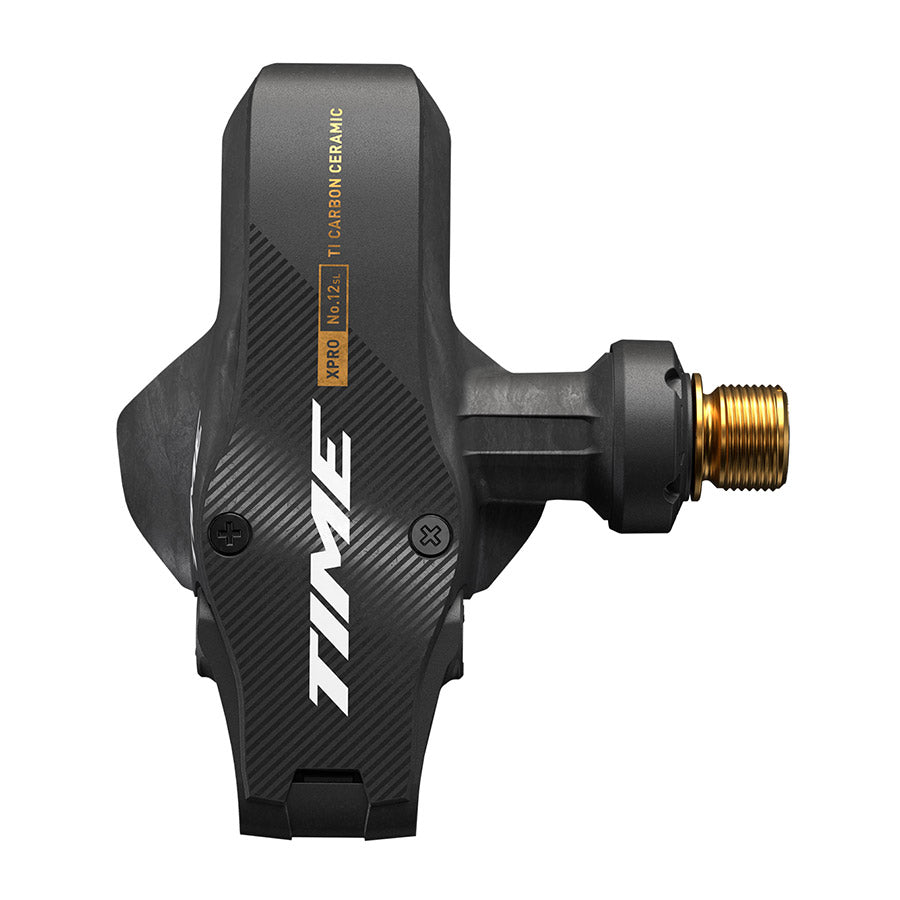 451307-01::1::451307-01::TIME, XPRO 12SL C1 51mm, Pédales, Corps: Carbone, Axe: Titane, 9/16'', Carbone or, Paire