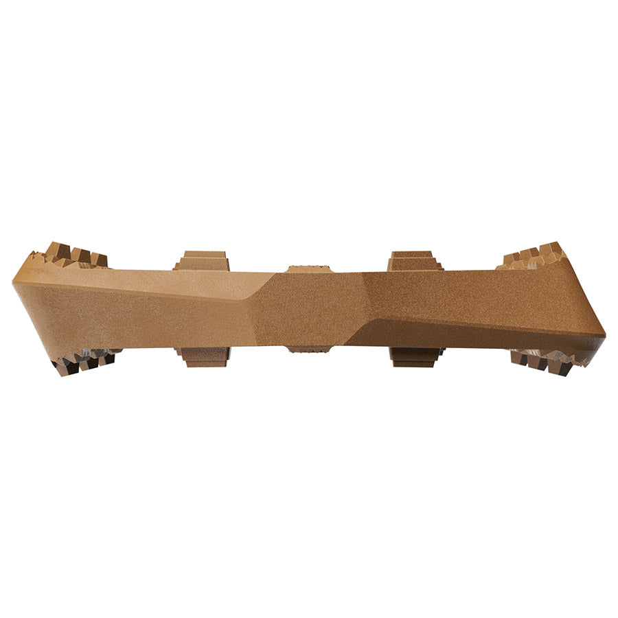 451310-03::3::451310-03::crankbrothers, STAMP 0, Pédales plateformes, Corps: Composite, Axe: Cr-Mo/Acier, 9/16'', Brun, Grande, Paire