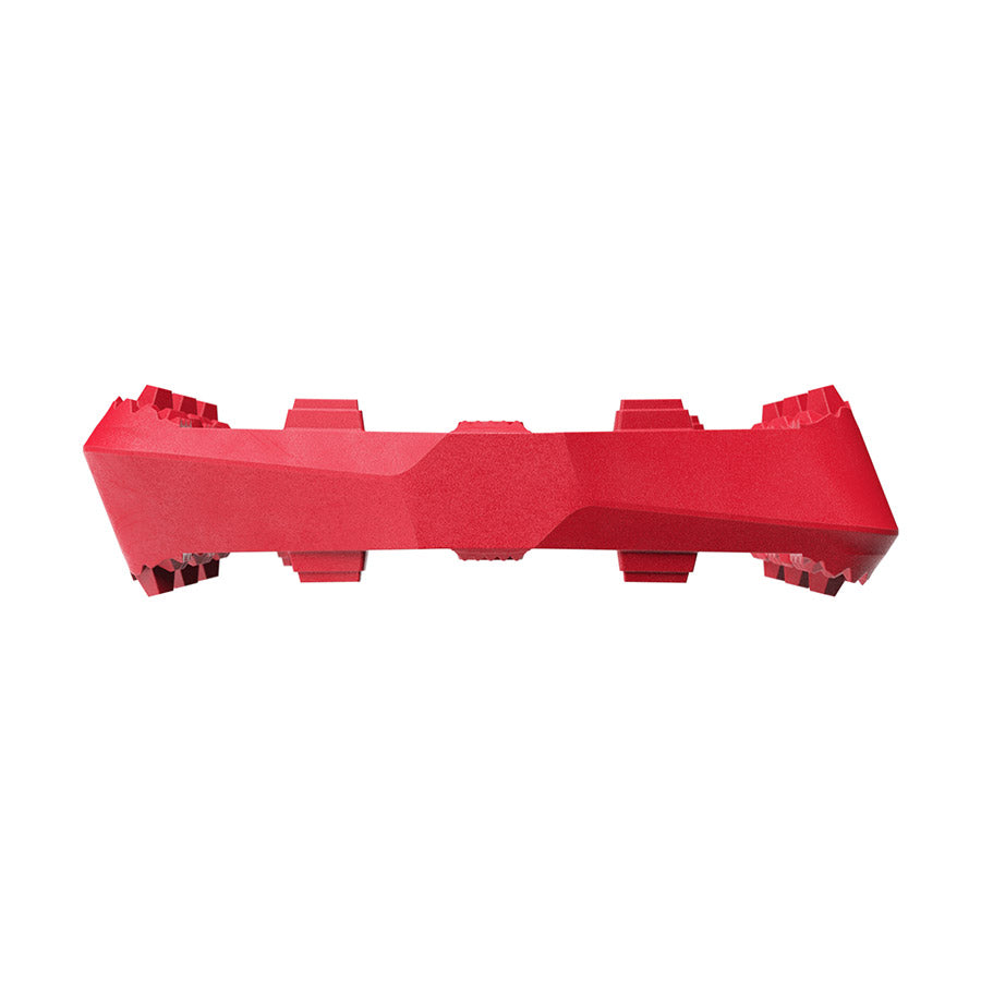451310-08::3::451310-08::crankbrothers, STAMP 0, Pédales plateformes, Corps: Composite, Axe: Cr-Mo/Acier, 9/16'', Rouge, Petit, Paire