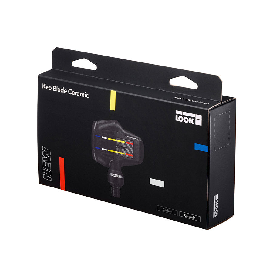 451316-01::5::451316-01::Look, Keo Blade Ceramic 12 - 56MM, Pédales, Corps: Carbone, Axe: Cr-Mo, 9/16'', Noir, Paire