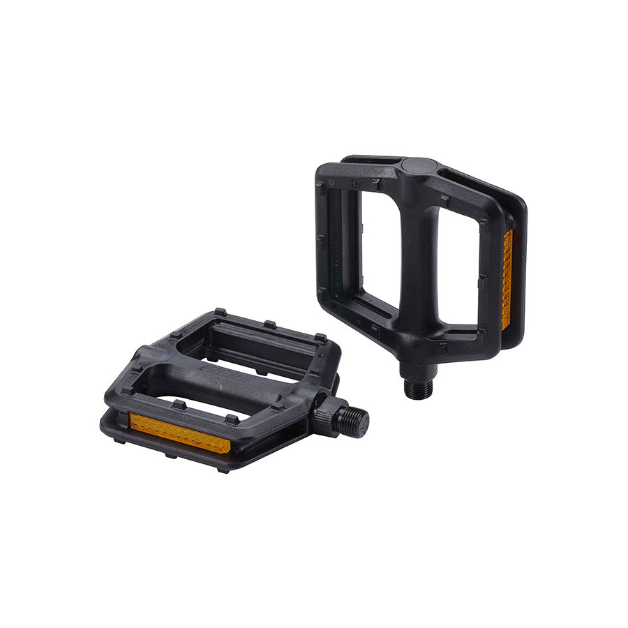 451331-01::0::451331-01::BBB Cycling, BPD-35 TrailRide, Pédales plateformes, Corps: Nylon, Axe: Cr-Mo, 9/16'', Noir, Paire