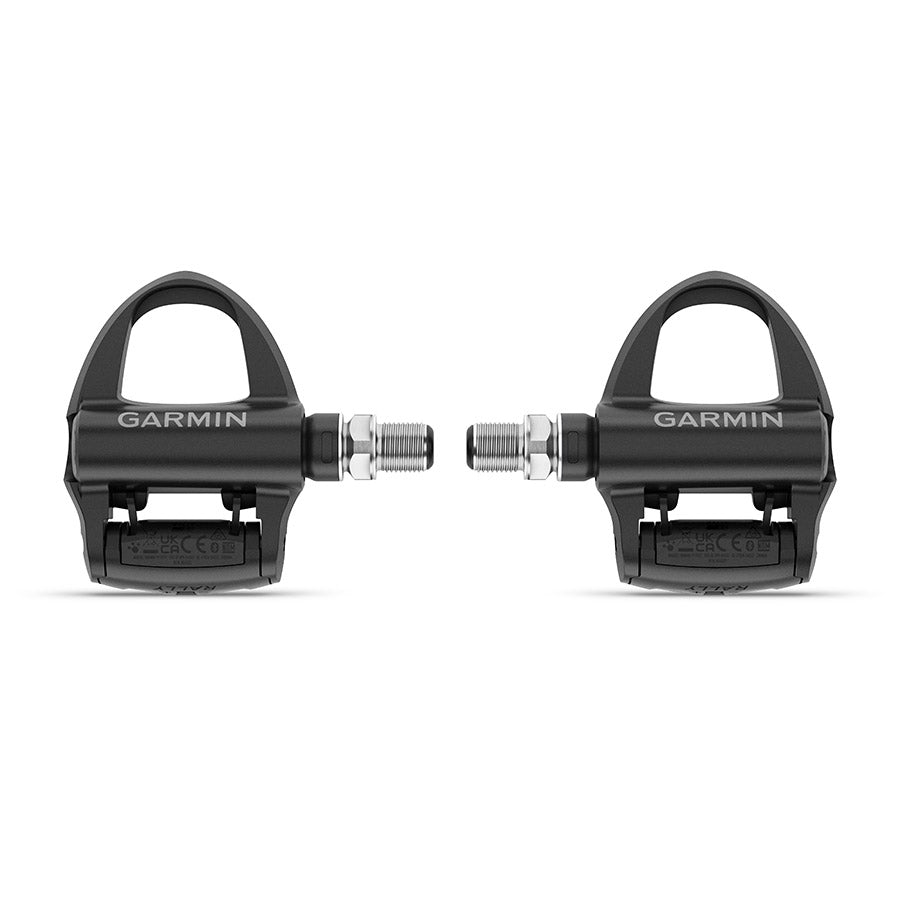 451335-02::4::451335-02::Garmin, Rally RS-210, Pédales, Corps: Composite, Axe: Acier inoxydable, Noir, Double capteur