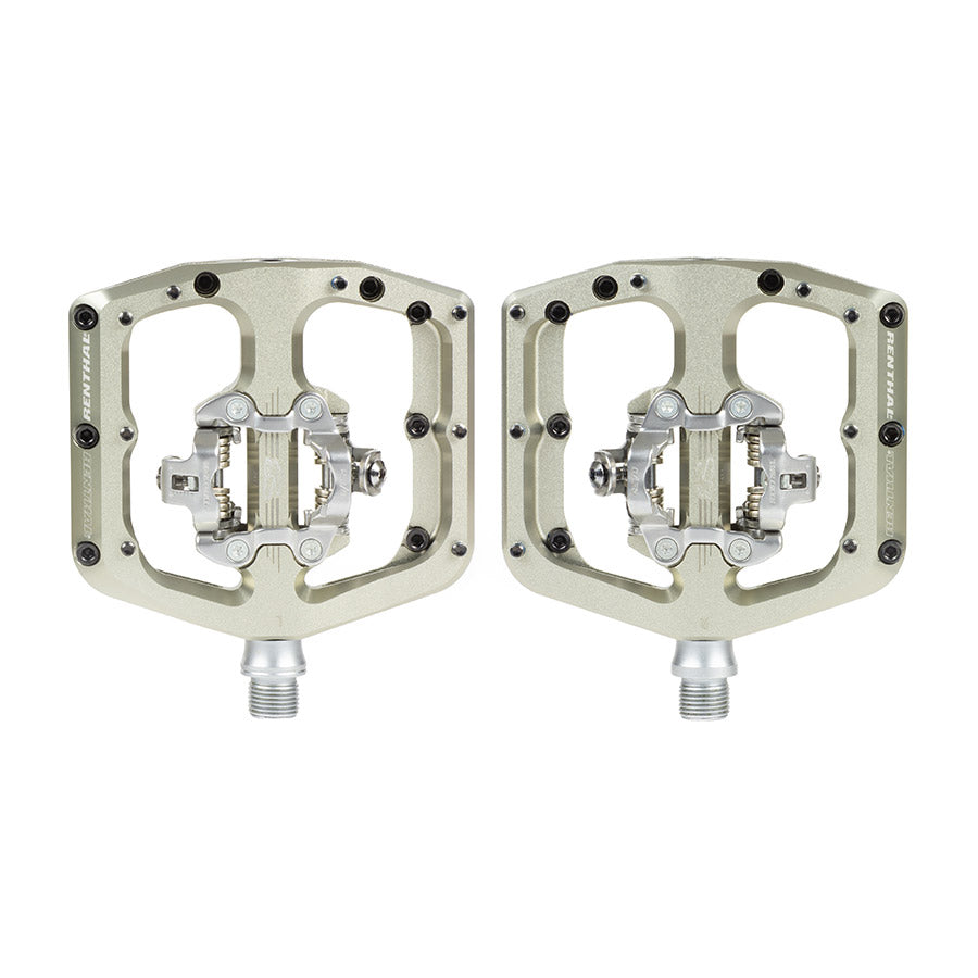451341-02::0::451341-02::Renthal, Revo-DHC, Pédales, Corps: Aluminium, Axe: Cr-Mo, 9/16'', Or