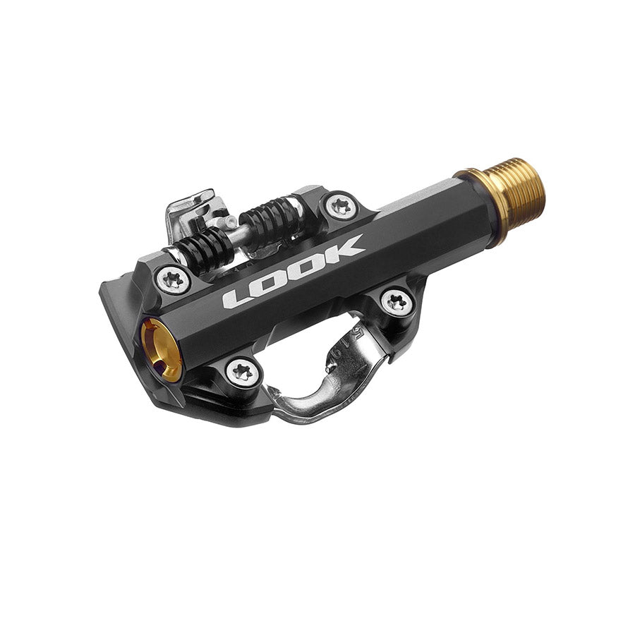 451353-01::2::451353-01::Look, X-One-G Ti, Pédales, Corps: Aluminium, Axe: Titane, 9/16'', Noir, Paire