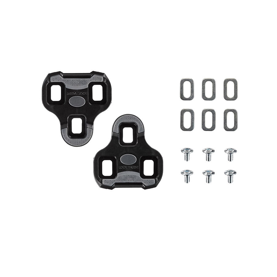 451357-01::2::451357-01::Look, Keo Grip, Cales, Compatibilité: Keo Grip, Jeu latéral: 0°, Noir, Paire