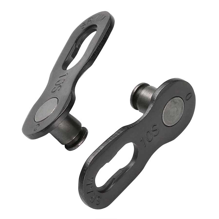 500073-03::0::500073-03::SRAM, Powerlock, Maillon connecteur pour chaîne 10vit., Noir, Carte de 4