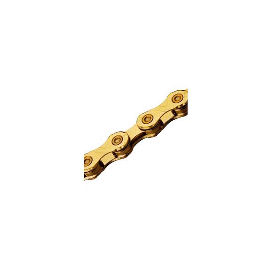 500306-02::0::500306-02::KMC, X12-Ti, Chaîne, Vitesses: 12, 5.2mm, Mailles: 126, Or