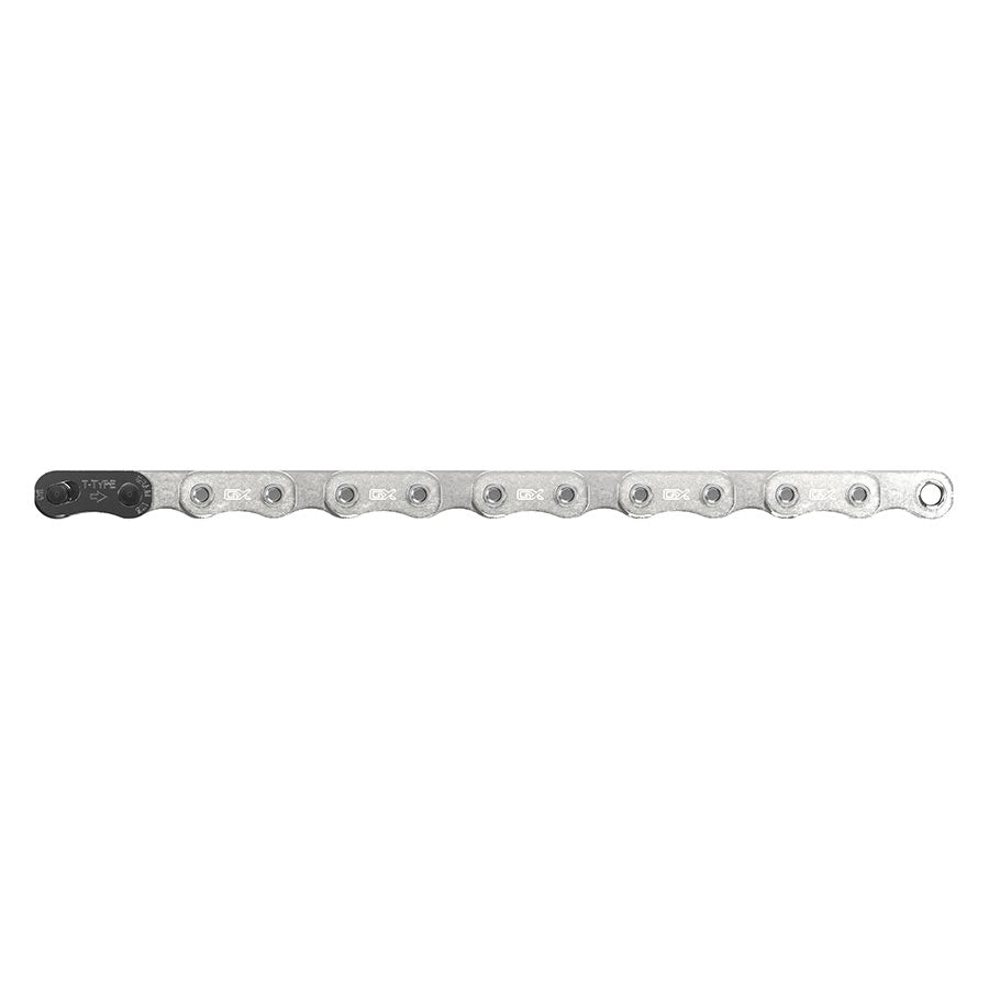 500341-01::0::500341-01::SRAM, GX Eagle T-Type Flattop, Chaîne, Vitesses: 12, Mailles: 126, Argent