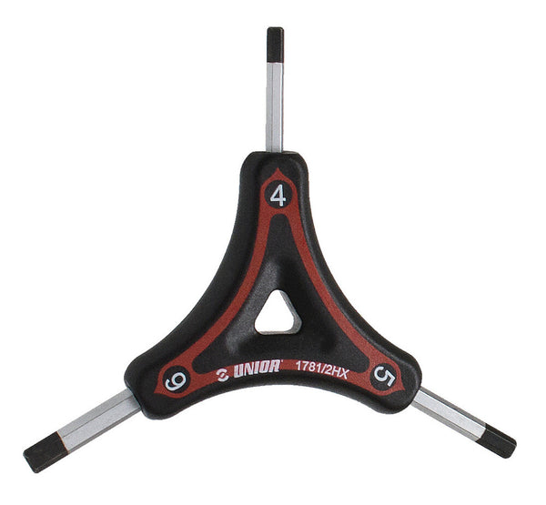 Unior Clé Six Pans À Trois Bras