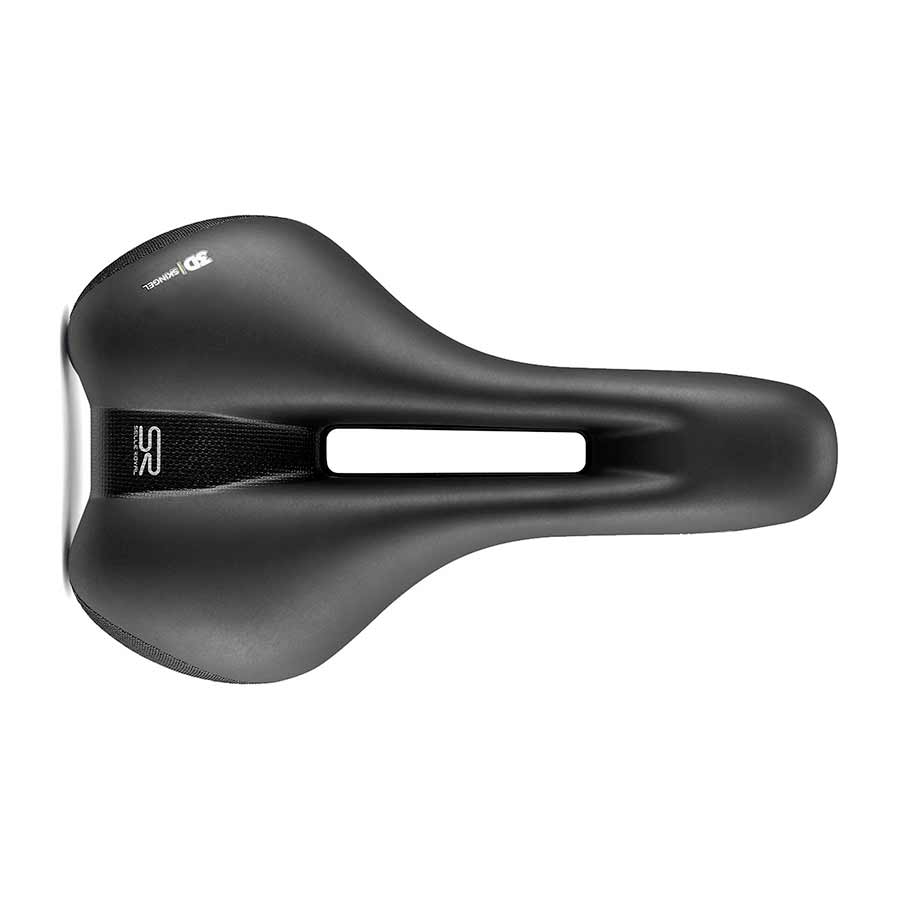 550979-01::0::550979-01::Selle Royal, Ellipse Athletic 2019, Selle, 266 x 163mm, Unisexe, 406g, Noir