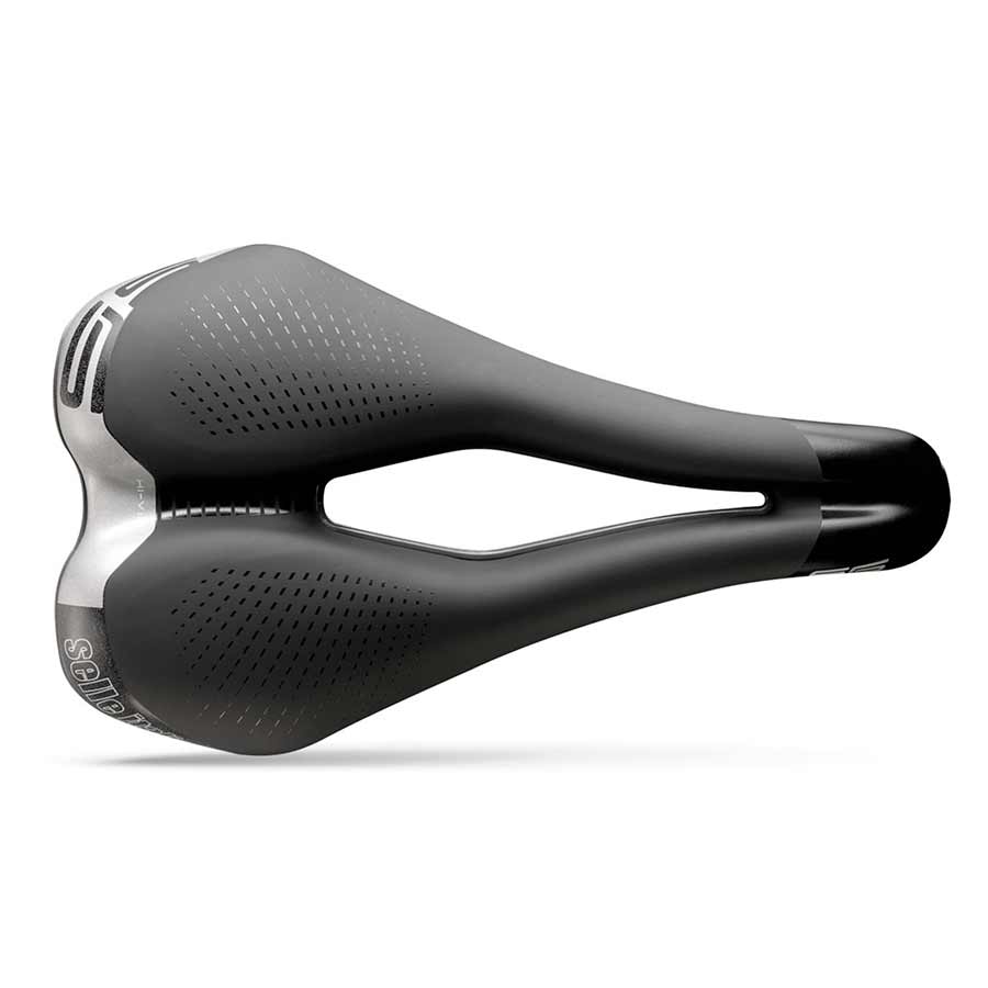 551069-01::0::551069-01::Selle Italia, S 5 Superflow, Selle, 255 x 160mm, 325g, Noir/Haute Visibilité