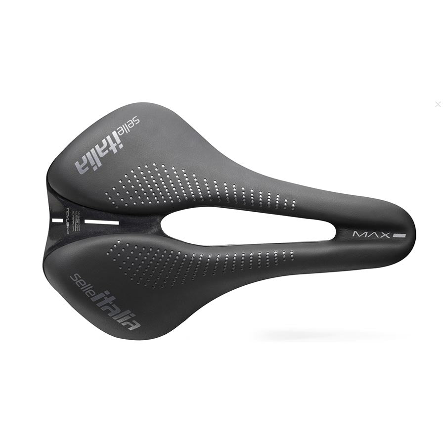 551184-01::0::551184-01::Selle Italia, Max Novus EVO Boost Ti 316 Superflow, Selle, 245 x 160mm, Unisexe, 228g, Noir