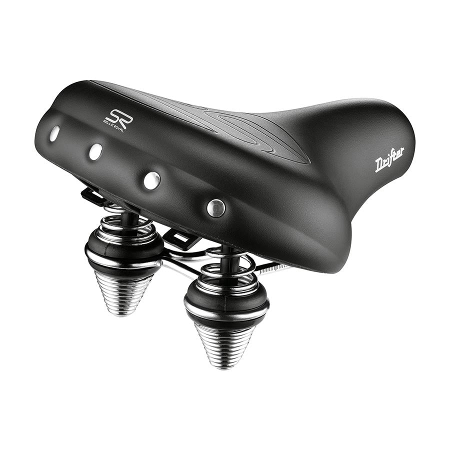 551212-01::3::551212-01::Selle Royal, Drifter Strengtex, Selle, 271 x 246mm, Unisexe, 1133g, Noir