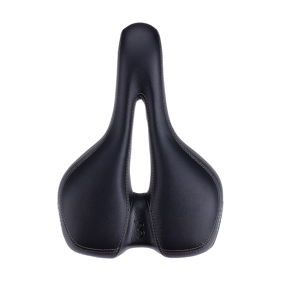 551382-01::2::551382-01::BBB Cycling, BSD-122 SoftShape Active, Selle, 265 x 185mm, Unisexe, 585g, Noir