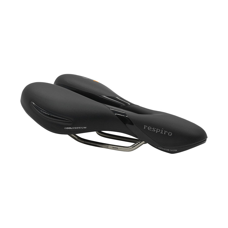 551389-01::0::551389-01::Selle Royal, Respiro Athletic Stracciatella, Selle, 279 x 159mm, Unisexe, 429g, Noir
