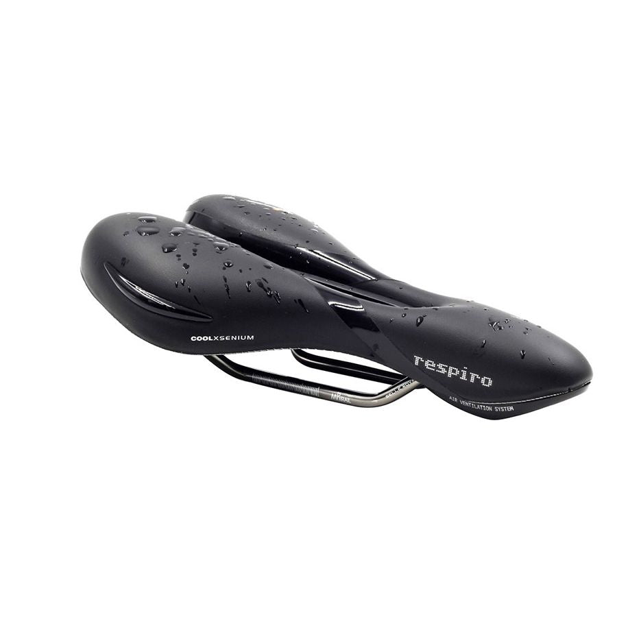 551389-01::6::551389-01::Selle Royal, Respiro Athletic Stracciatella, Selle, 279 x 159mm, Unisexe, 429g, Noir