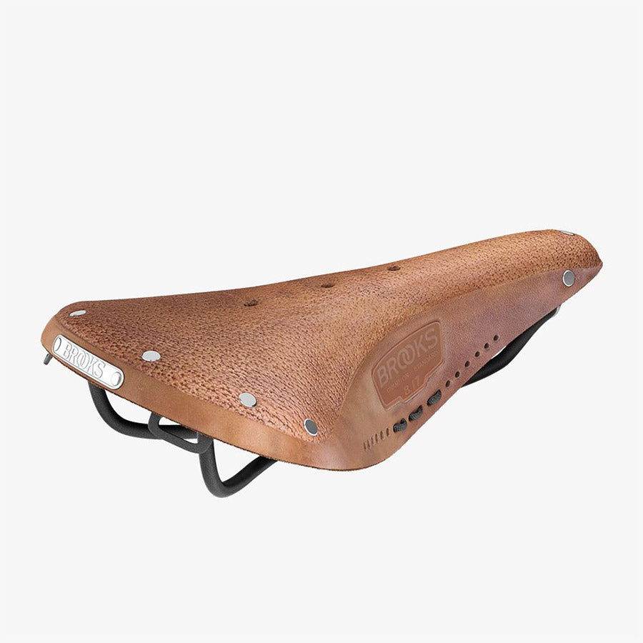 551392-01::0::551392-01::Brooks, B17 Softened, Selle, 275 x 175mm, Unisexe, 530g, Tan Foncé