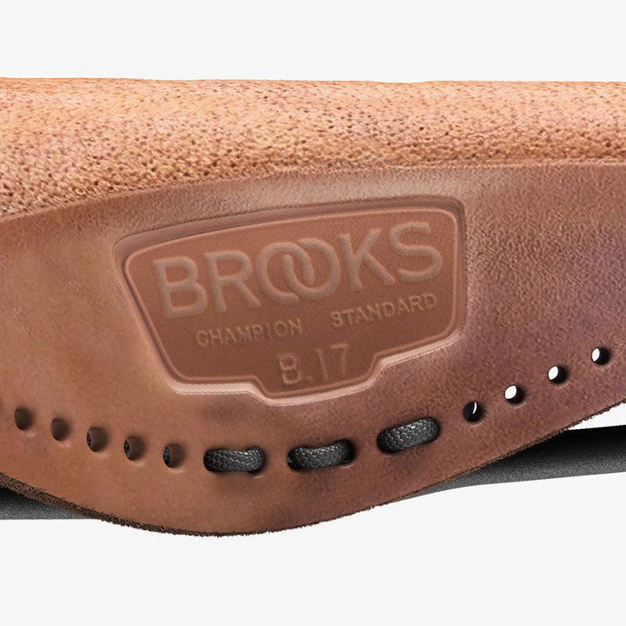 551392-01::7::551392-01::Brooks, B17 Softened, Selle, 275 x 175mm, Unisexe, 530g, Tan Foncé