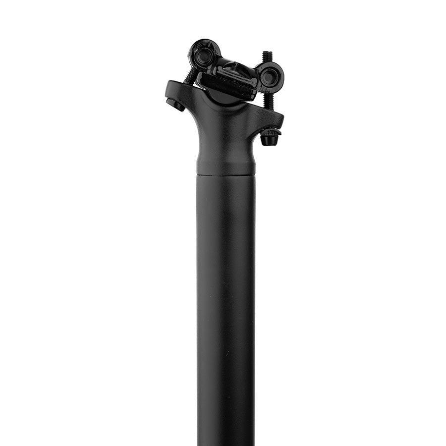 560464-03::0::560464-03::EVO, E-Force 2-Bolt, Tige de selle, 31.6mm, 400mm, Recul: 0mm, Noir