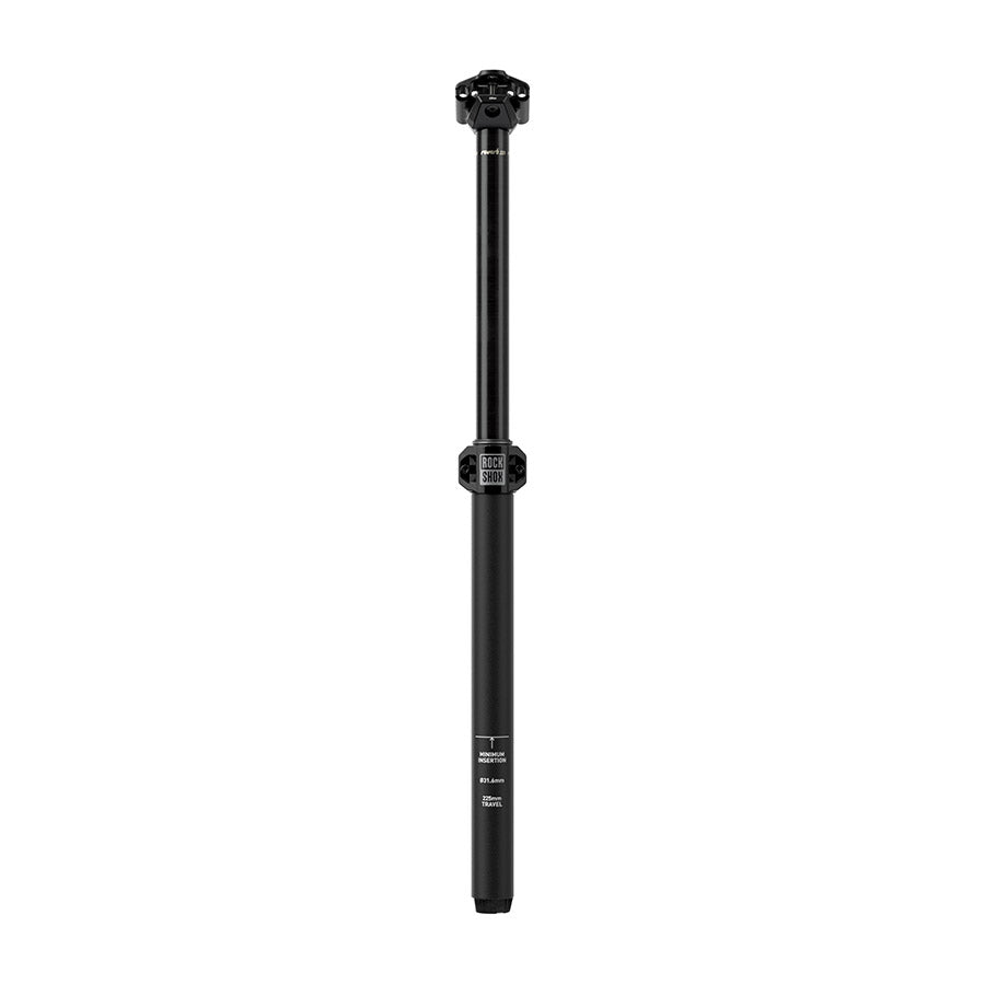 560508-06::5::560508-06::RockShox, Reverb AXS B1, Tige de selle ajustable, 30.9mm, 587mm, Débattement: 225mm, Recul: 0mm, Télécommande: Sans télécommande