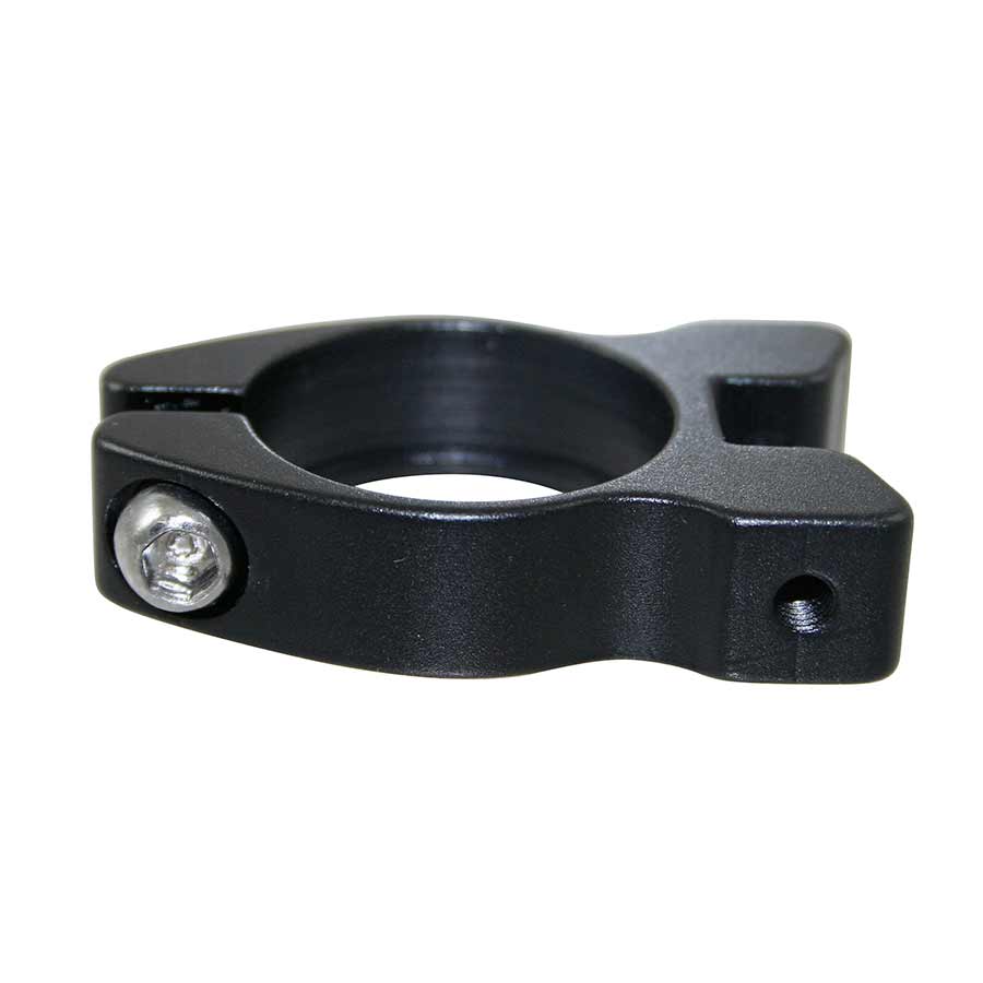 570046-01::0::570046-01::EVO, Collet De Tige De Selle Avec Deux Oeillets M5, Noir, 31.8mm