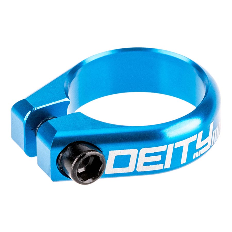 570246-08::0::570246-08::Deity, Circuit, Collet de tige de selle, 34.9mm, Bleu