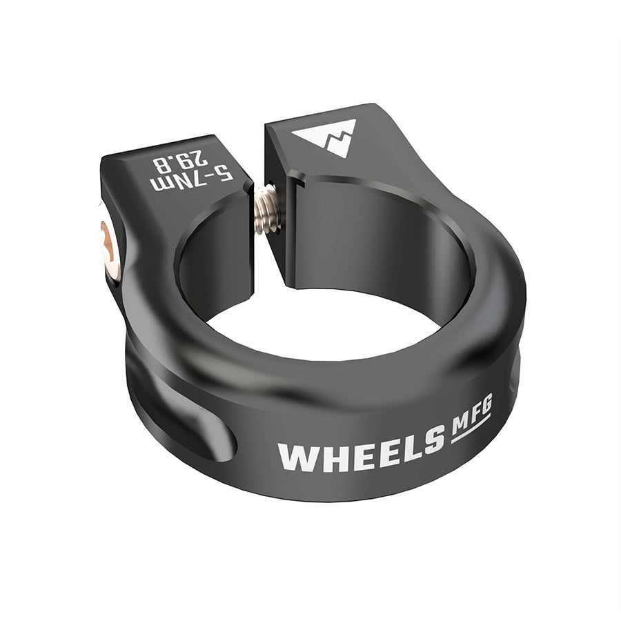 570294-02::0::570294-02::Wheels Manufacturing, Seatpost Collar, Collet de tige de selle, 29.8mm, Noir