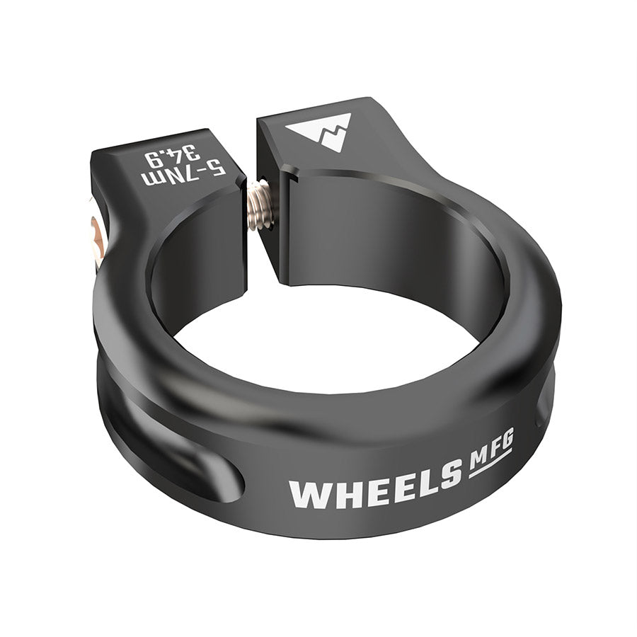 570294-04::0::570294-04::Wheels Manufacturing, Seatpost Collar, Collet de tige de selle, 34.9mm, Noir