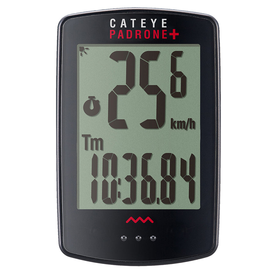 620658-01::0::620658-01::CatEye, Padrone +, Cyclomètre, Noir