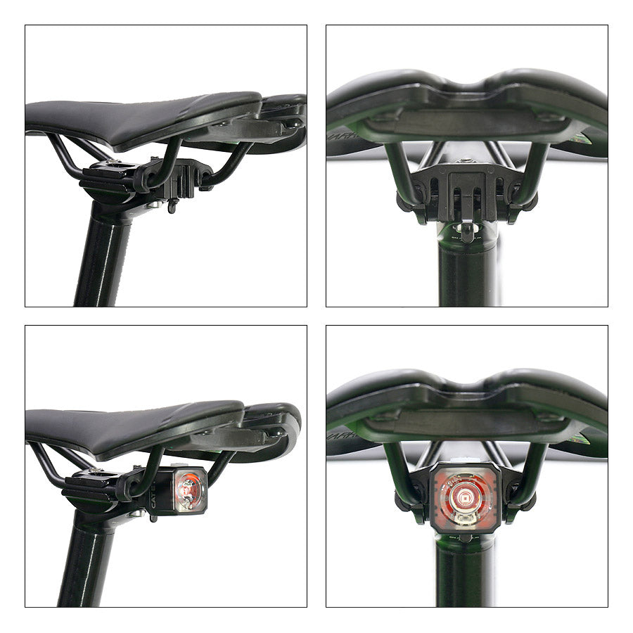 621192-01::1::621192-01::CatEye, Fixation sur rails de selle RM-3, Pour Nano60, VIZ 100/150 I and II, vVIZ100, Rapid Mini et Micro