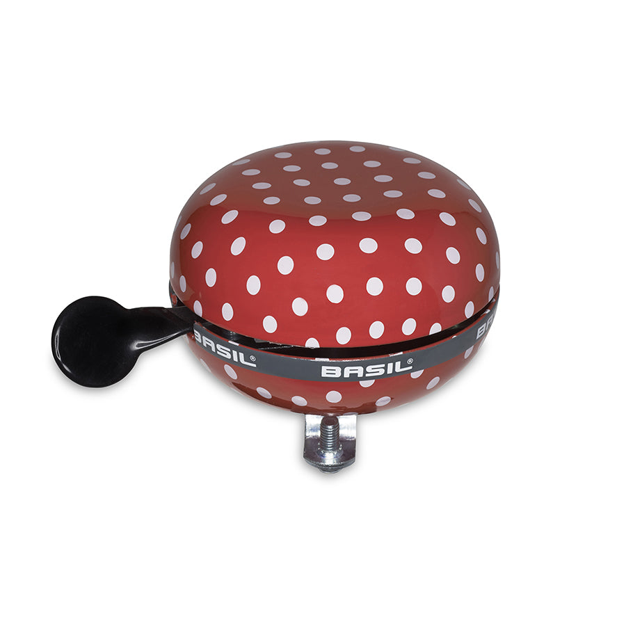 640761-02::0::640761-02::Basil, Polka Dot, Clochette, 80mm, Rouge