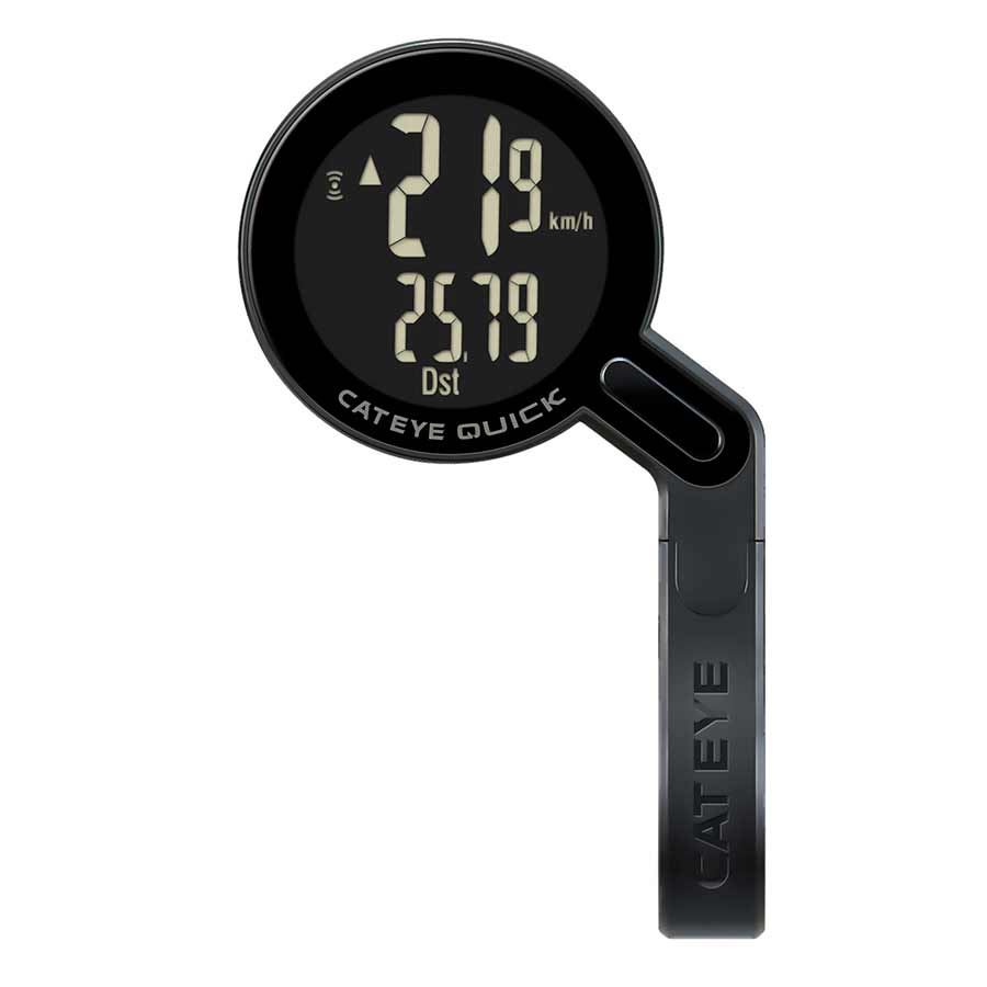 650363-01::1::650363-01::CatEye, Quick, Cyclomètre, GPS: Non, Cardio: Non, Cadence: Non, Noir