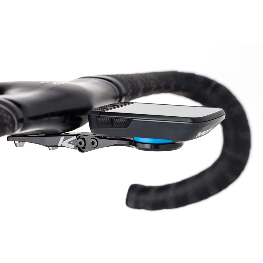 650422-01::1::650422-01::K-Edge, Wahoo IHS, Support de cyclomètre, Système de guidon intégré, Noir, Aluminium, 42g