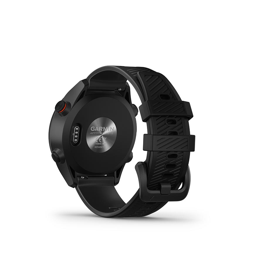 650430-01::3::650430-01::Garmin, Approach S12 , Montre, Couleur de la montre: Noir, Bracelet: Noir - Silicone