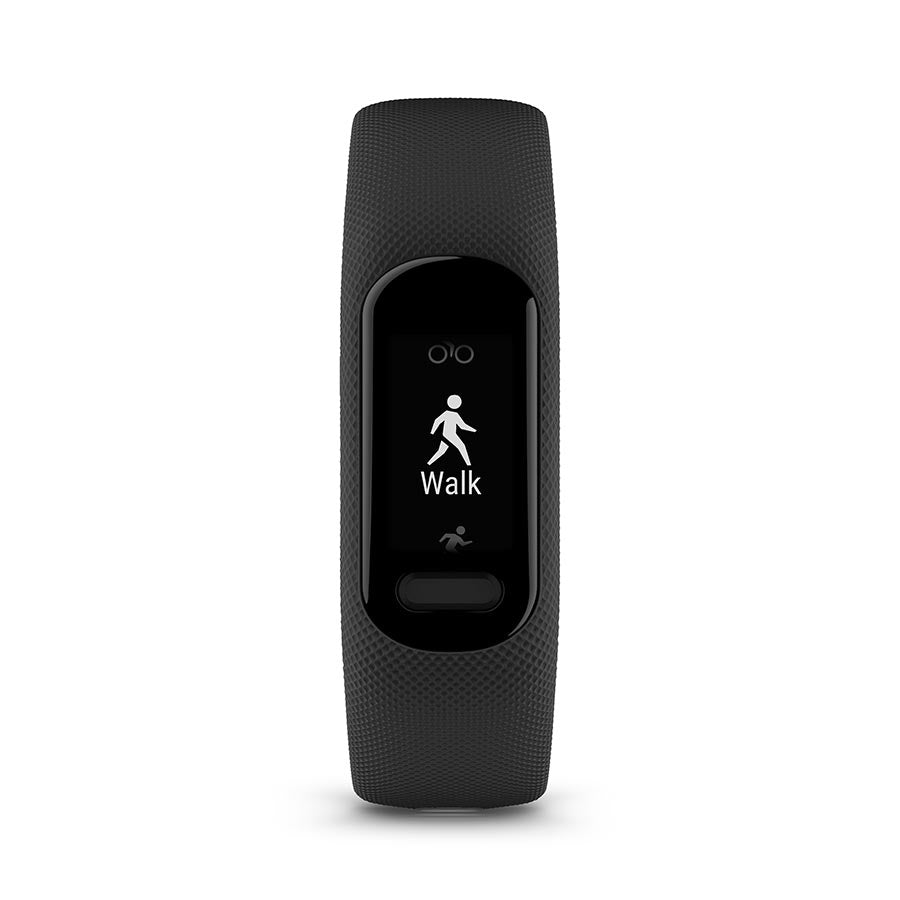 650464-01::5::650464-01::Garmin, vivosmart 5 L, Montre, Couleur de la montre: Noir, Bracelet: Noir - Silicone