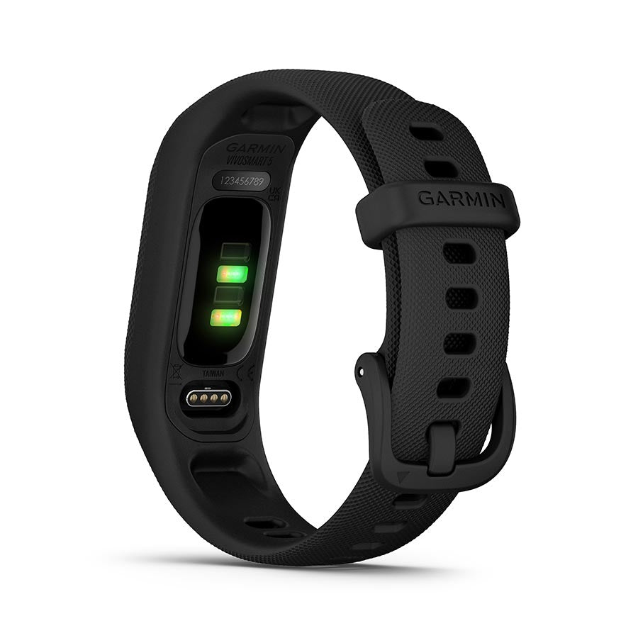 650464-01::6::650464-01::Garmin, vivosmart 5 L, Montre, Couleur de la montre: Noir, Bracelet: Noir - Silicone