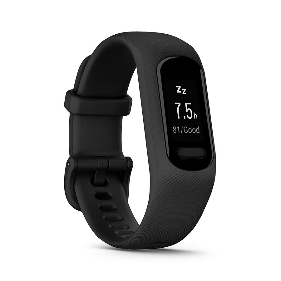 650465-03::2::650465-03::Garmin, vivosmart 5 S/M, Montre, Couleur de la montre: Noir, Bracelet: Noir - Silicone