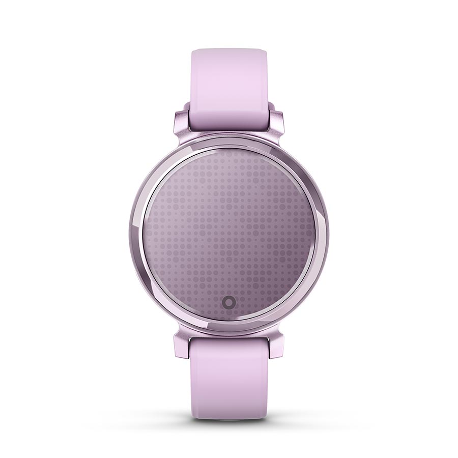 650511-02::1::650511-02::Garmin, Lily 2, Montre, Couleur de la montre: Lilas, Bracelet: Lilas - Silicone